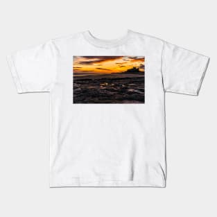 Bamburgh Castle Sunrise Kids T-Shirt